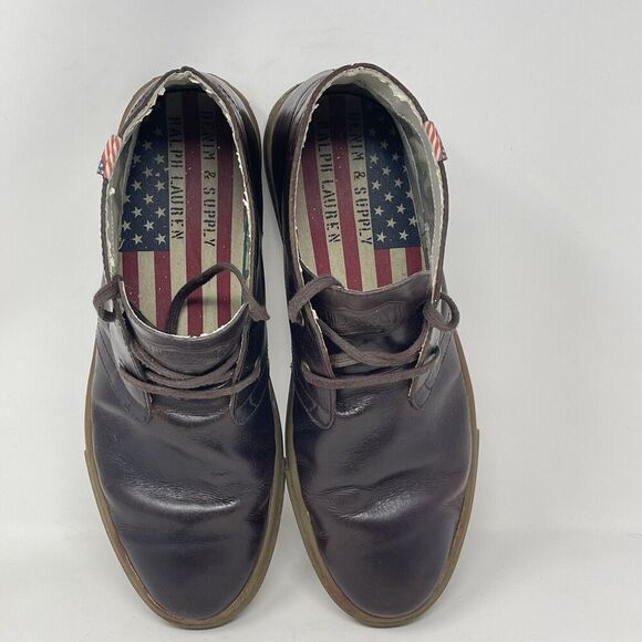 Denim & Supply Ralph Lauren Cliff Chukka Boots Mens 10 D Brown Leather Ankle main image 6
